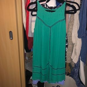 Anthropology teal shift dress / tunic